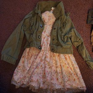 Dress with jacket